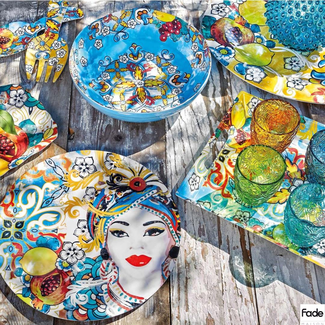 Set 6 pz. Bicchieri Corinto in vetro Fade Maison - Image 8