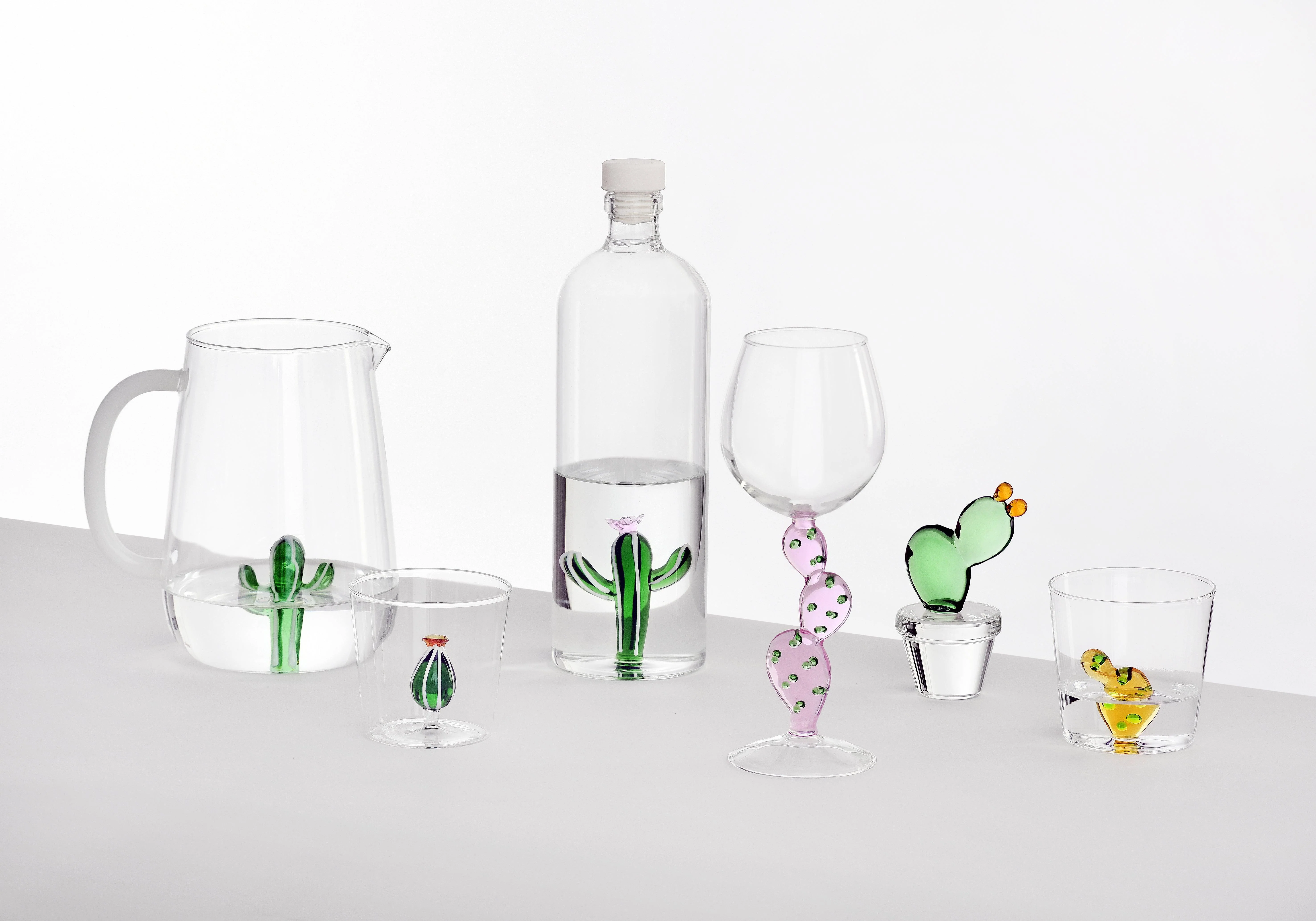 Ichendorf Milano | Calice in vetro Borosilicato con Cactus Desert Plant - Image 10