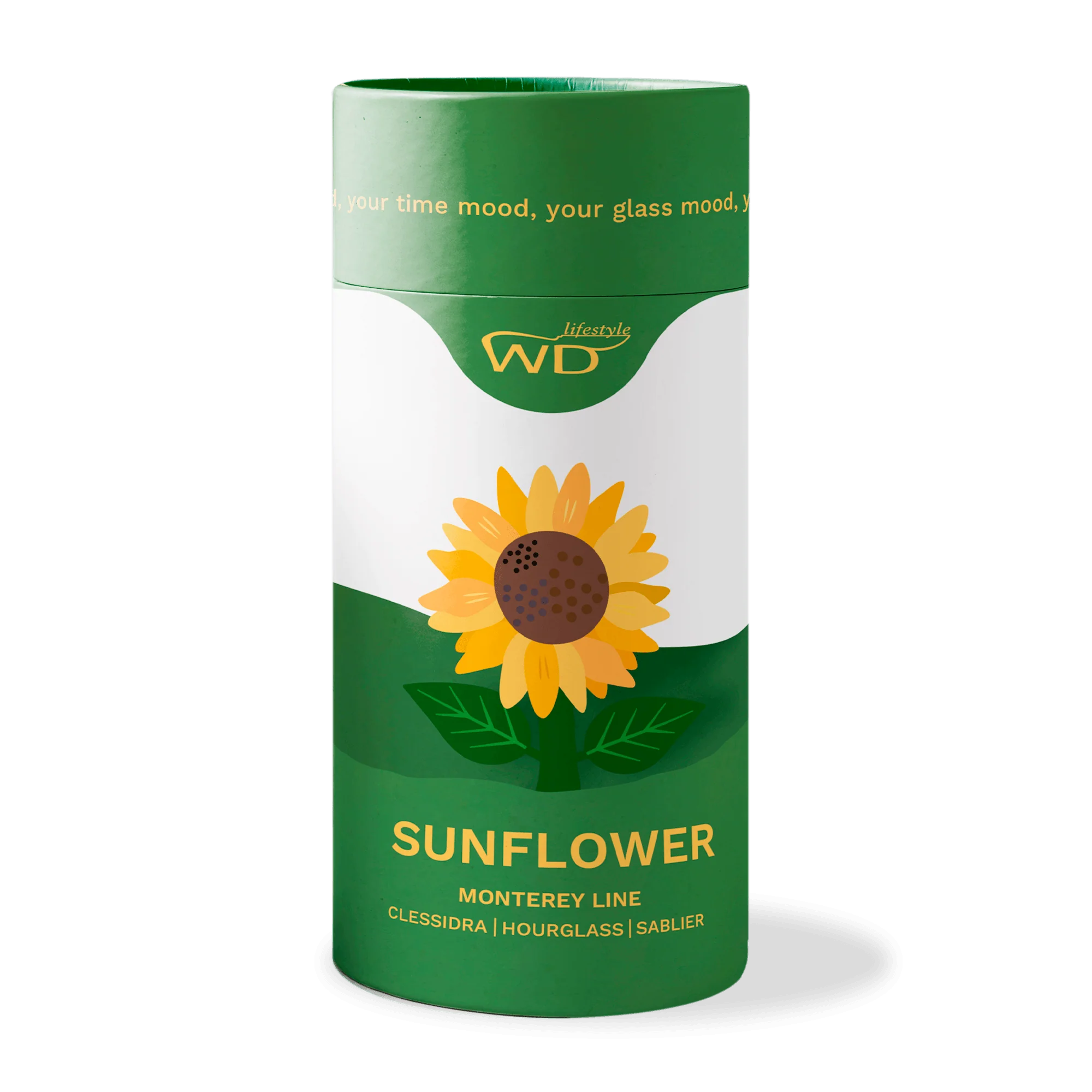 WD Lifestyle Clessidra in vetro borosilicato con decoro - Image 8