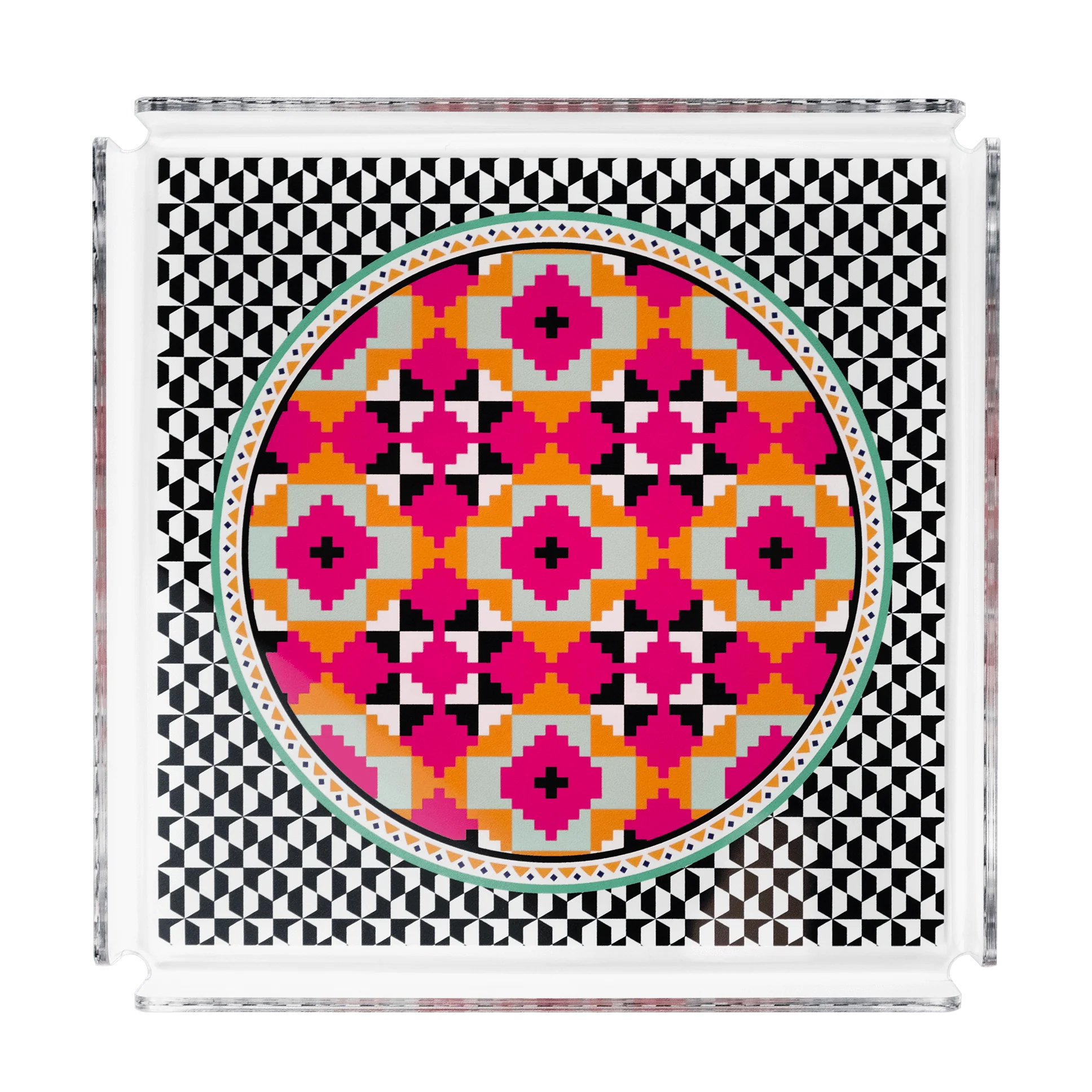 Vuotatasche quadrato in cristallo acrilico By Vesta - Image 11