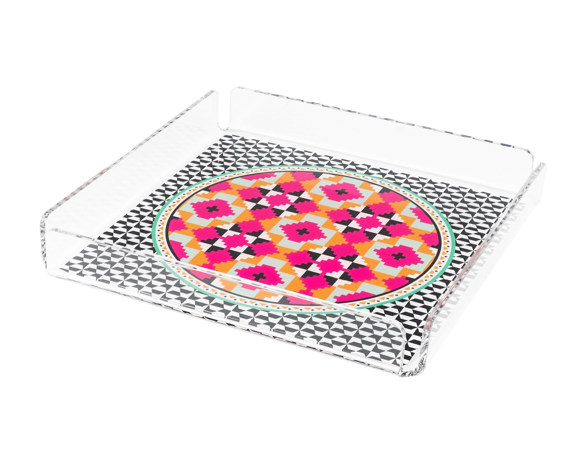 Vuotatasche quadrato in cristallo acrilico By Vesta - Image 12