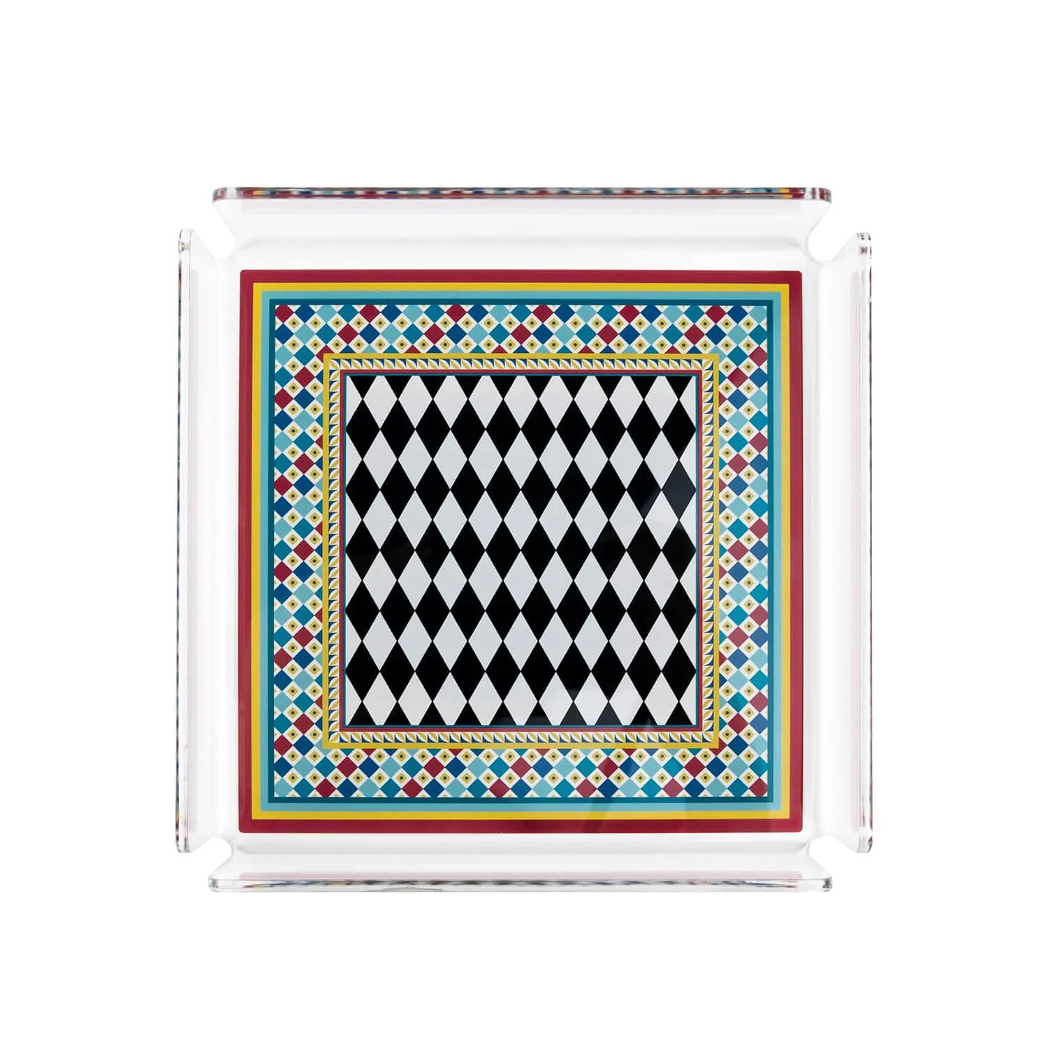 Vuotatasche quadrato in cristallo acrilico By Vesta - Image 14