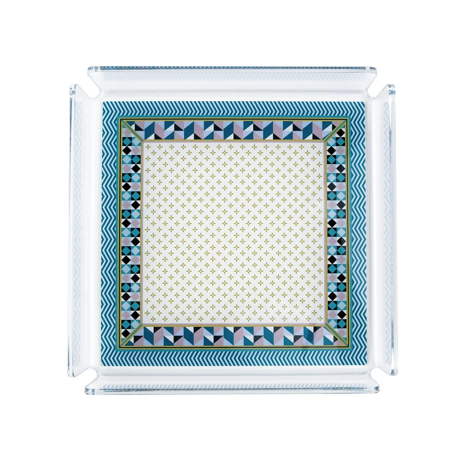 Vuotatasche quadrato in cristallo acrilico By Vesta - Image 7