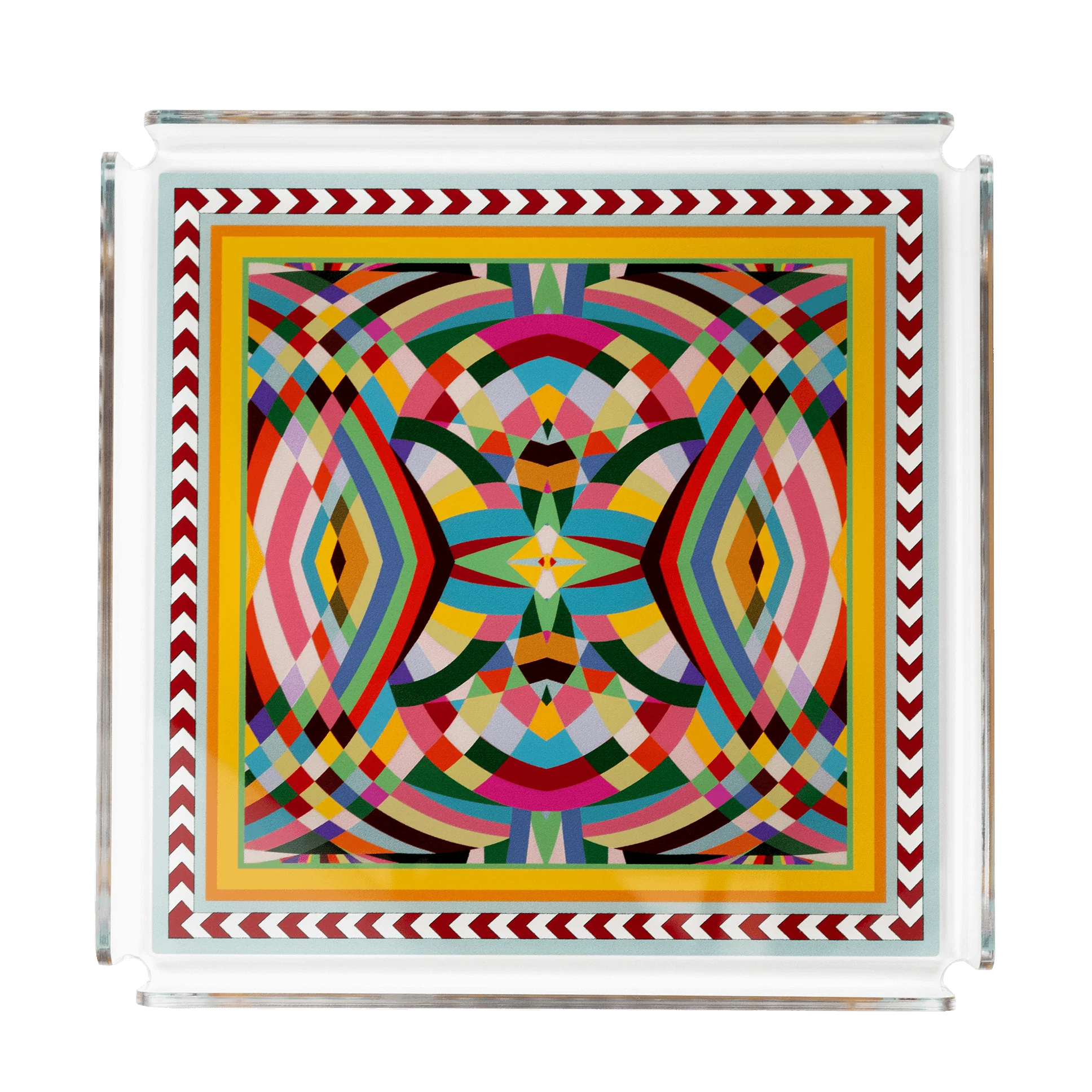 Vuotatasche quadrato in cristallo acrilico By Vesta - Image 8