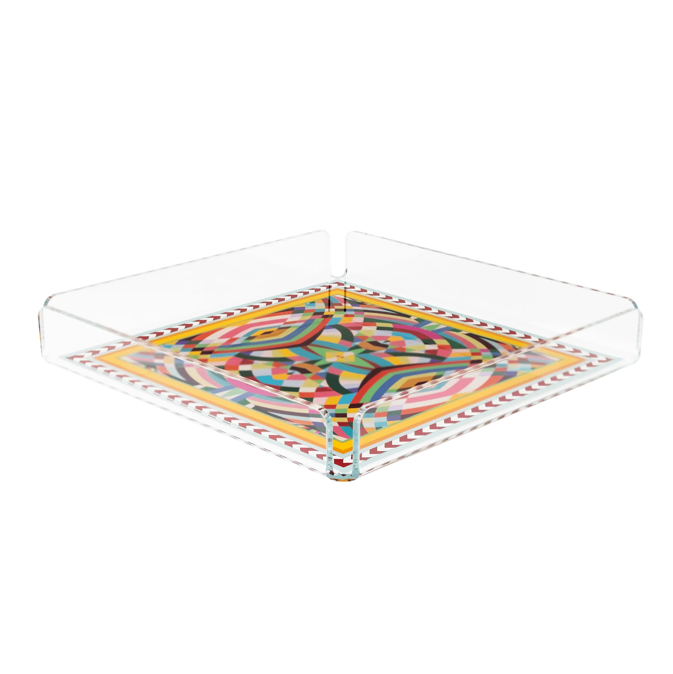 Vuotatasche quadrato in cristallo acrilico By Vesta - Image 9