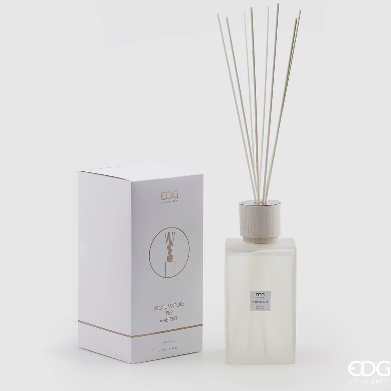 EDG Enzo De Gasperi | Profumatore Ambiente con bastoncini bottiglia 2200 ml. - Image 5