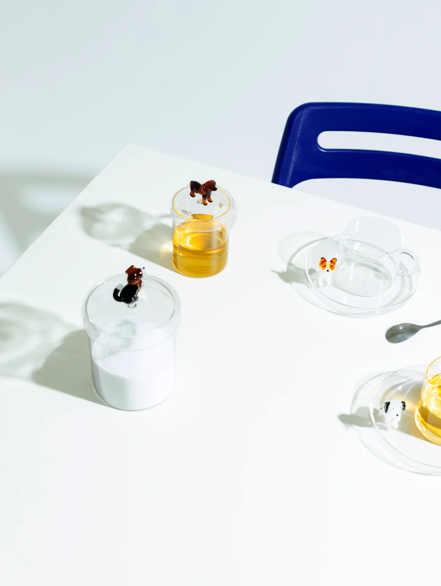 Ichendorf Milano Bicchiere con decoro in vetro Borosilicato Dogs - Image 3