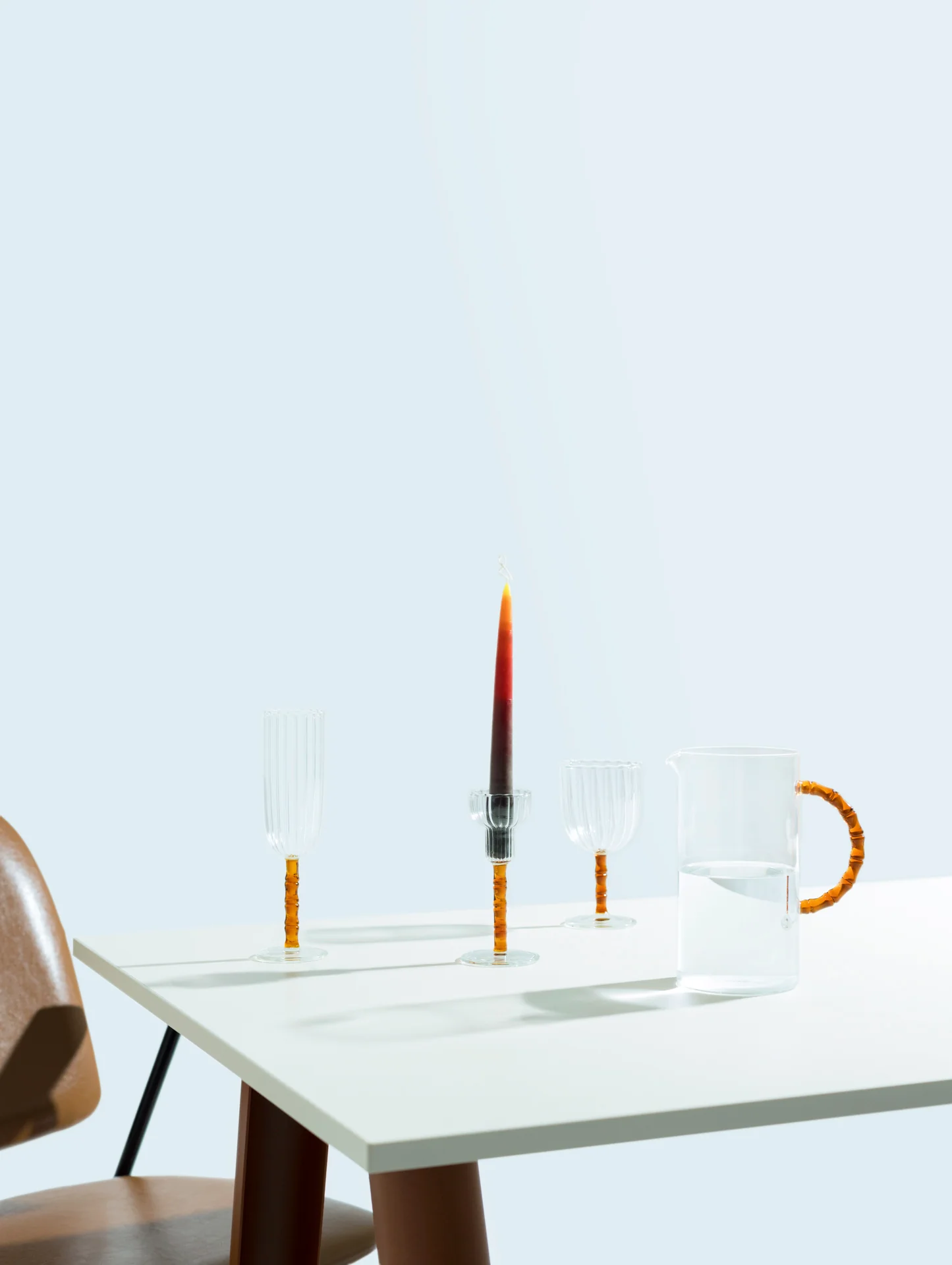 Ichendorf Milano Calice Flute Rivoli in vetro borosilicato - Image 3