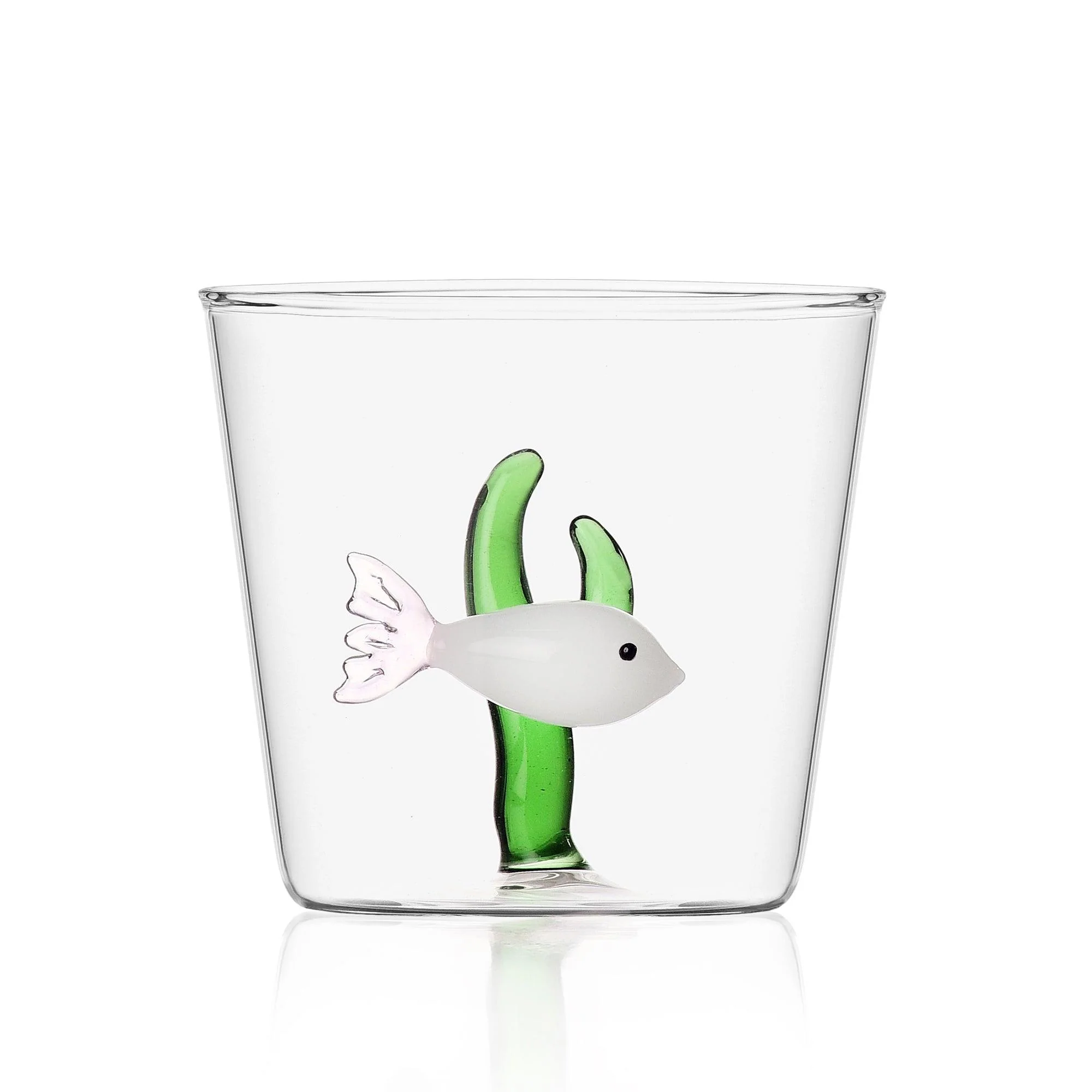 Ichendorf Milano | Bicchiere con Pesce in vetro Borosilicato Marine Garden - Image 4