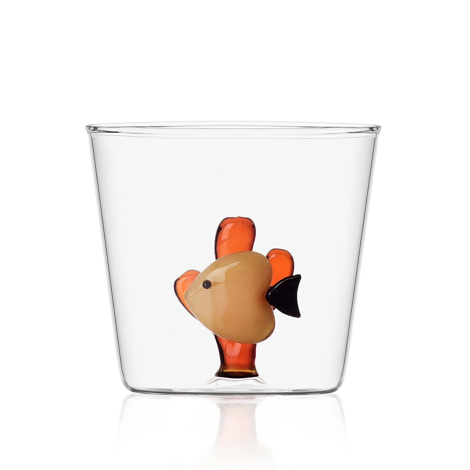 Ichendorf Milano | Bicchiere con Pesce in vetro Borosilicato Marine Garden - Image 5