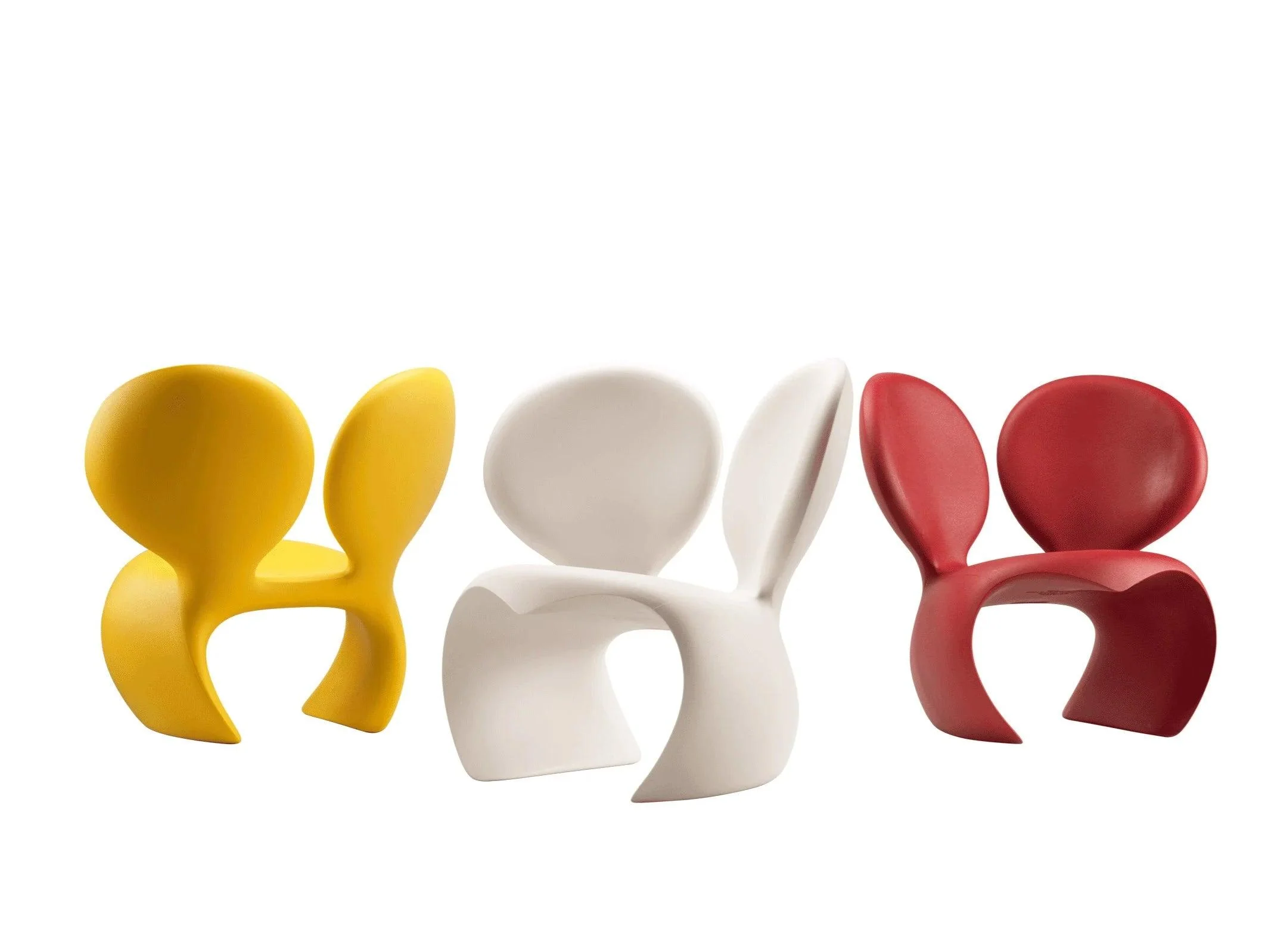 Poltrona Polietilene Don't F**K With The Mouse Giallo QEEBOO - Image 4