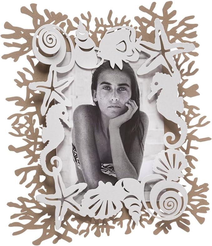 Porta Foto Nettuno in  metallo decoro Marino Arti & Mestieri - Image 3