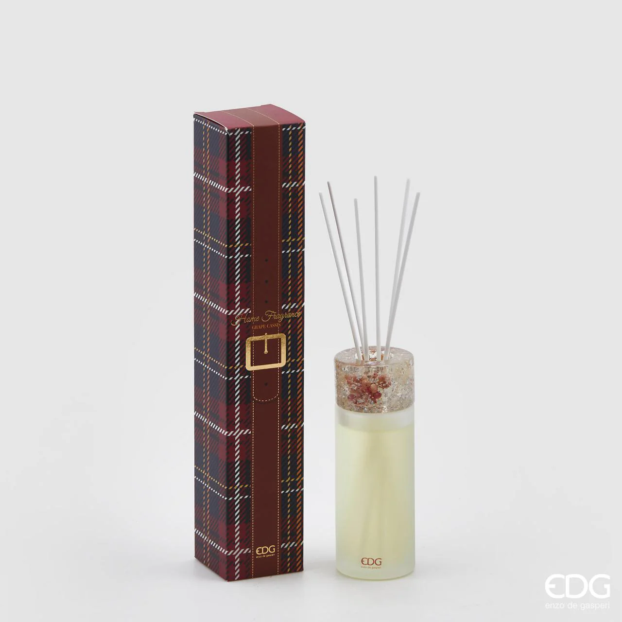 EDG Enzo De Gasperi | Profumatore Bottiglia Tartan 180 ml - Image 3