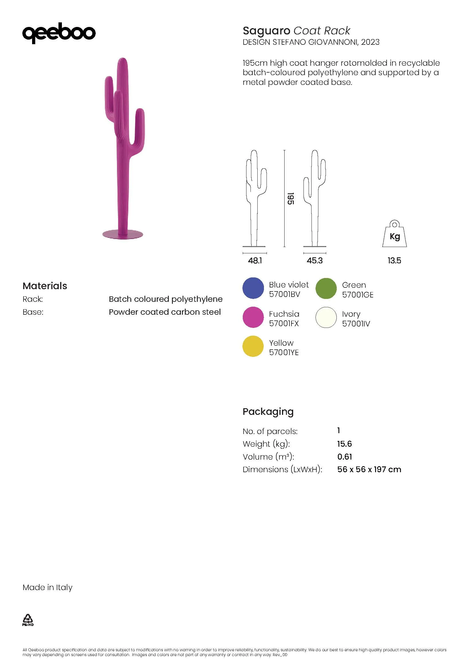 Qeeboo Appendiabiti Saguaro Indoor - Image 11