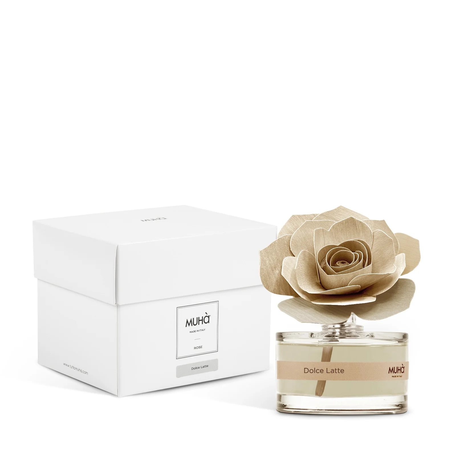 Profumatore Ambiente bottiglia vetro Rose 50 ml. MUHA' - Image 15