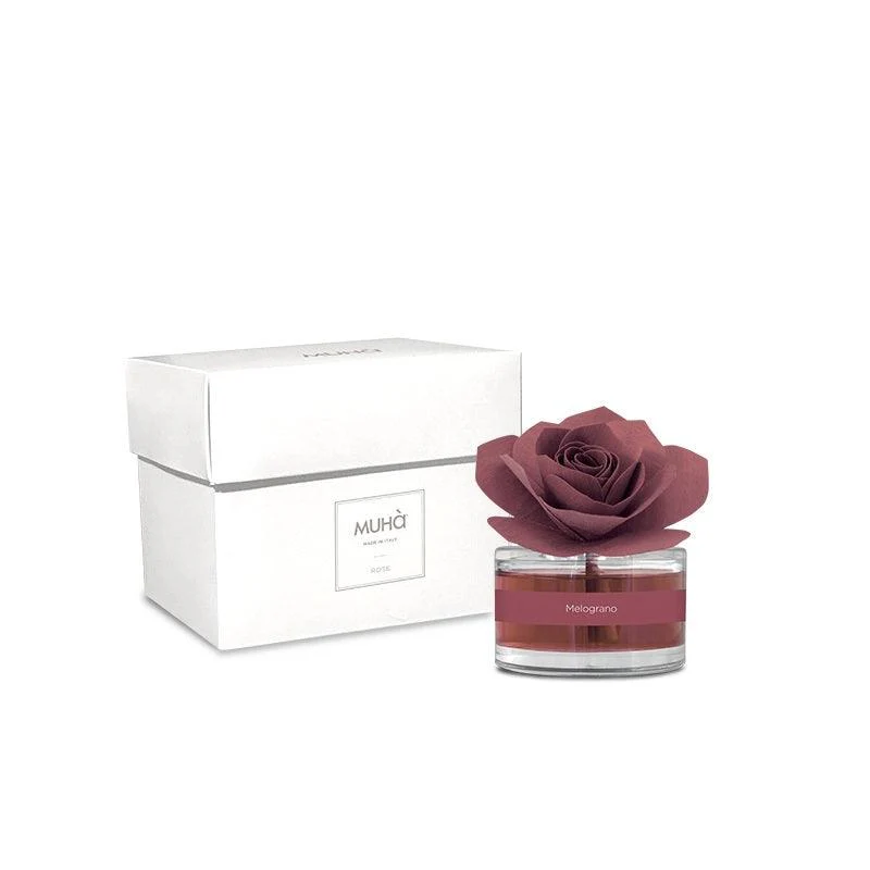 Profumatore Ambiente bottiglia vetro Rose 50 ml. MUHA' - Image 7