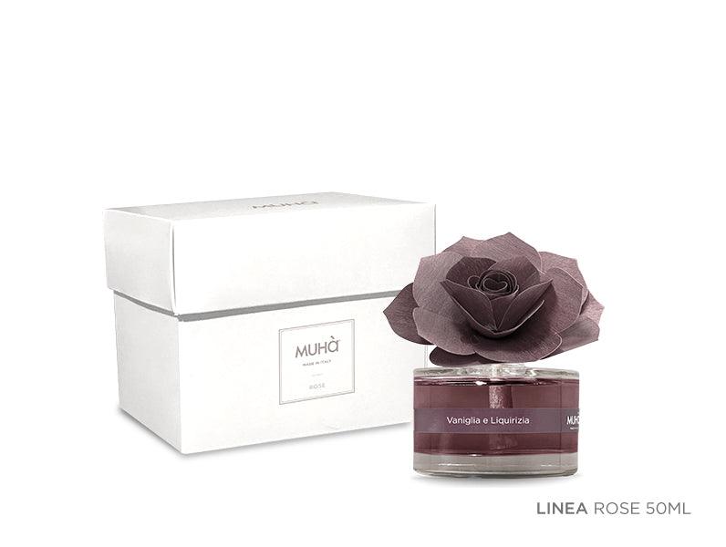 Profumatore Ambiente bottiglia vetro Rose 50 ml. MUHA' - Image 8