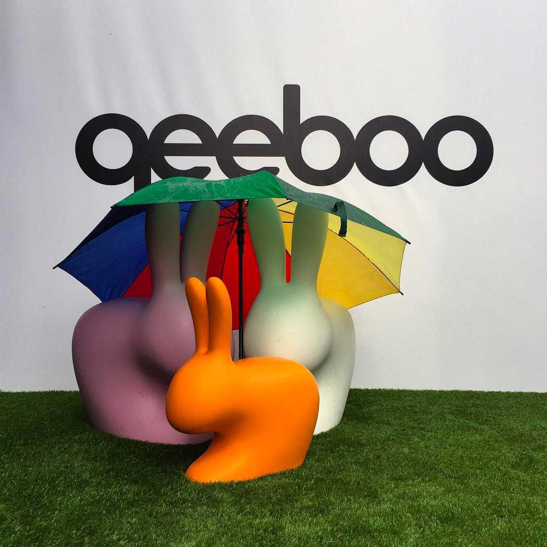 Sedia polietilene Rabbit Chair QEEBOO - Image 12