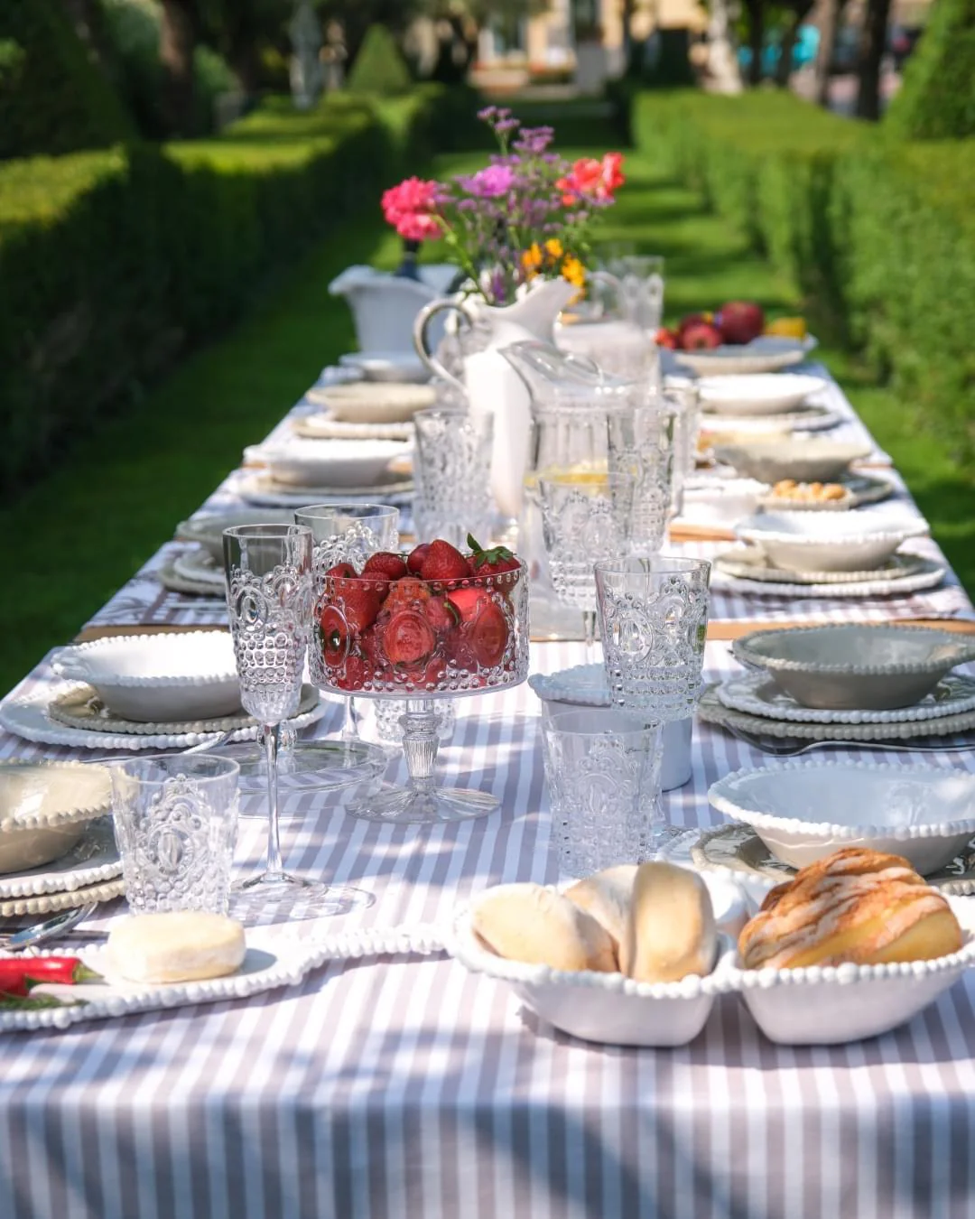 Servizio 6 pz. Bicchieri Vino trasparenti  Baroque & Rock Baci Milano - Image 4