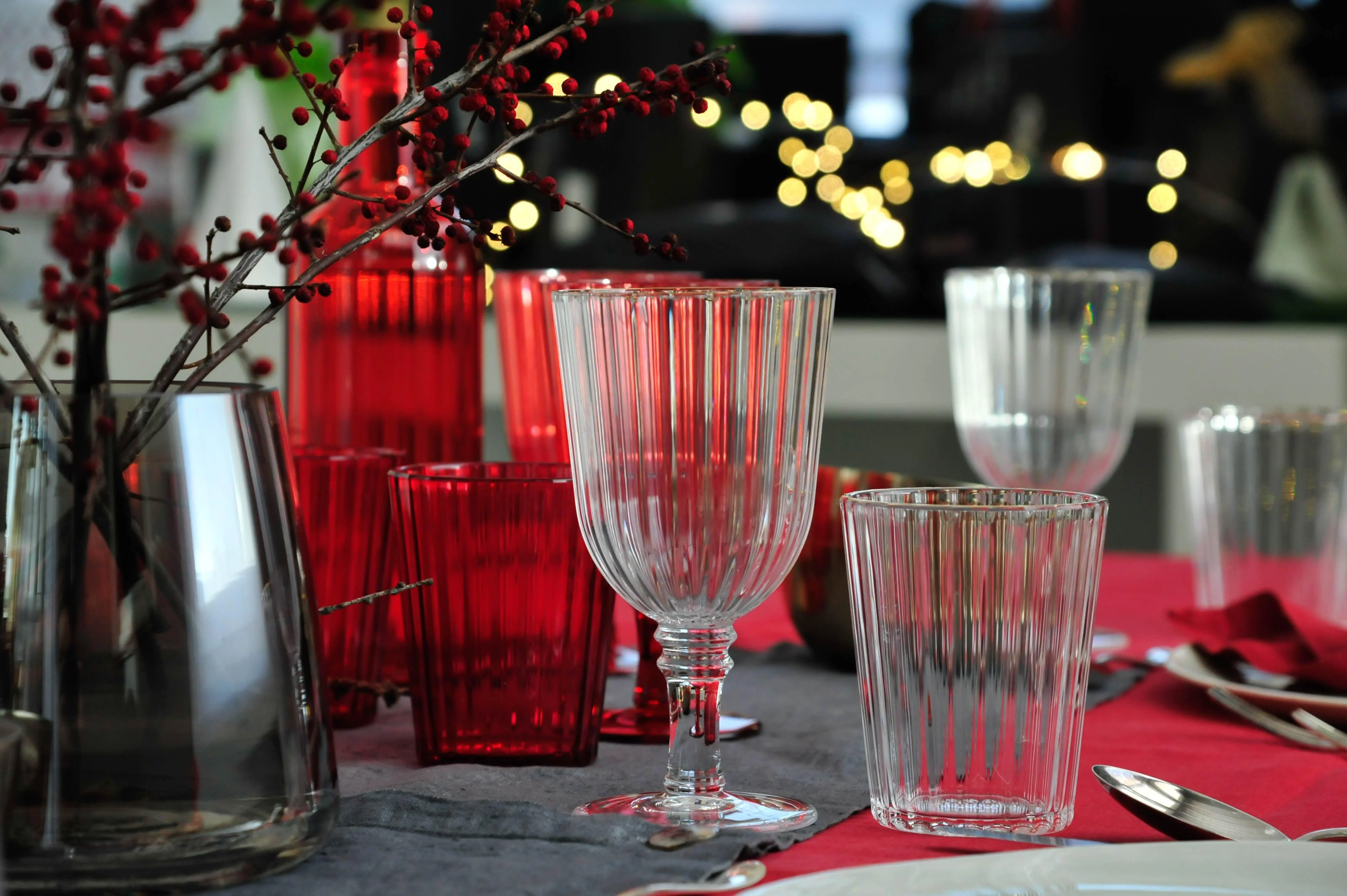 Set 2 Calici bordo oro in acrilico a rilievo 460 ml WD Lifestyle - Image 10