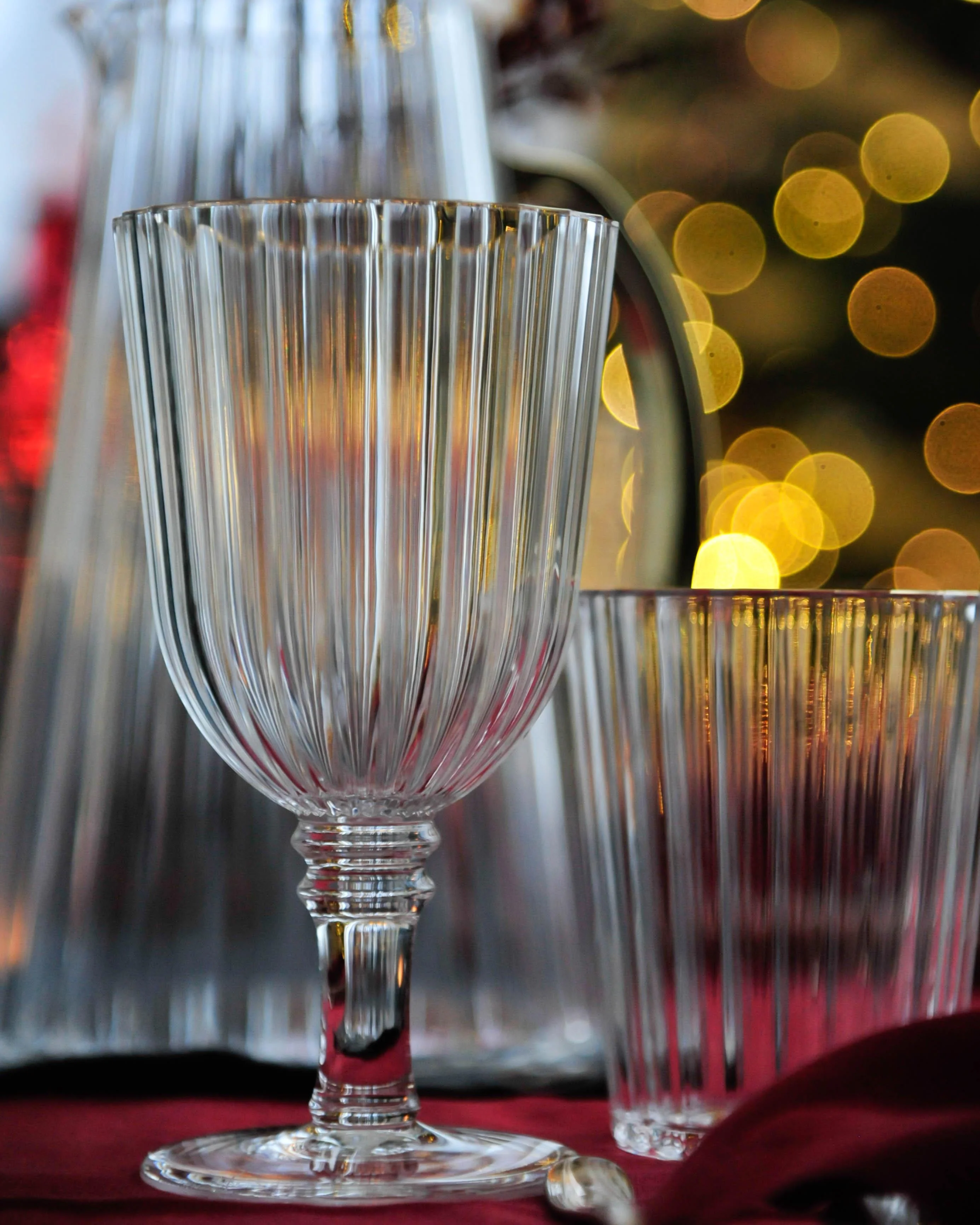 Set 2 Calici bordo oro in acrilico a rilievo 460 ml WD Lifestyle - Image 8