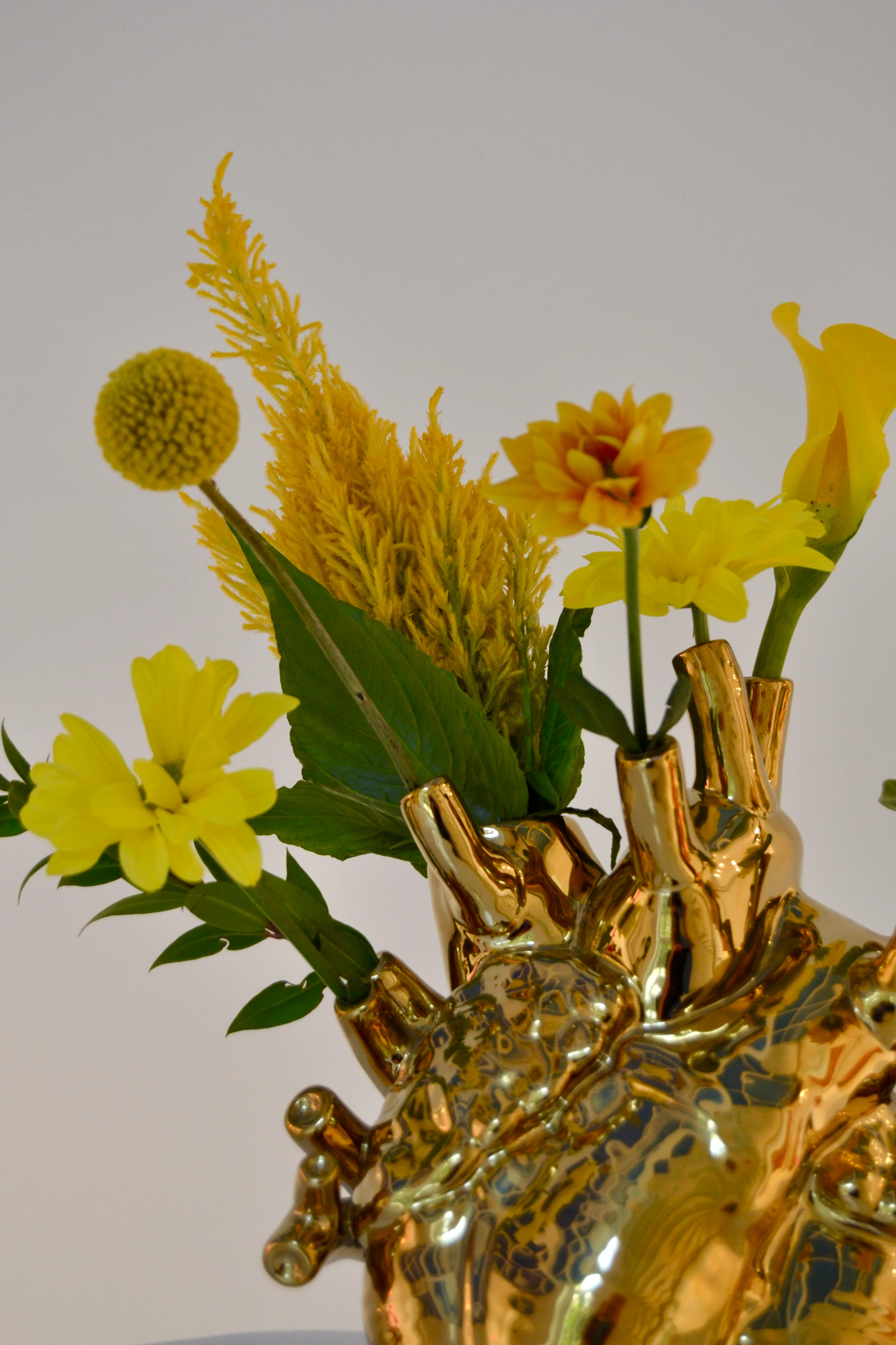 Seletti Vaso Oro Love In Bloom Gold - Image 5