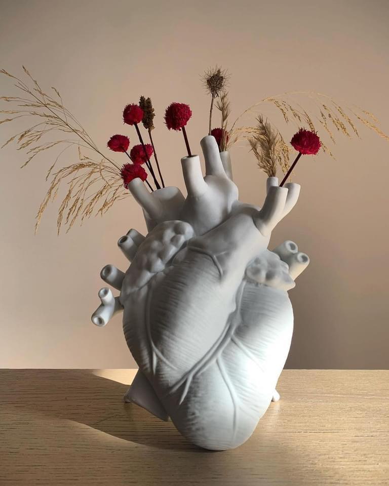 Vaso porcellana Love In Bloom Bianco SELETTI - Image 8